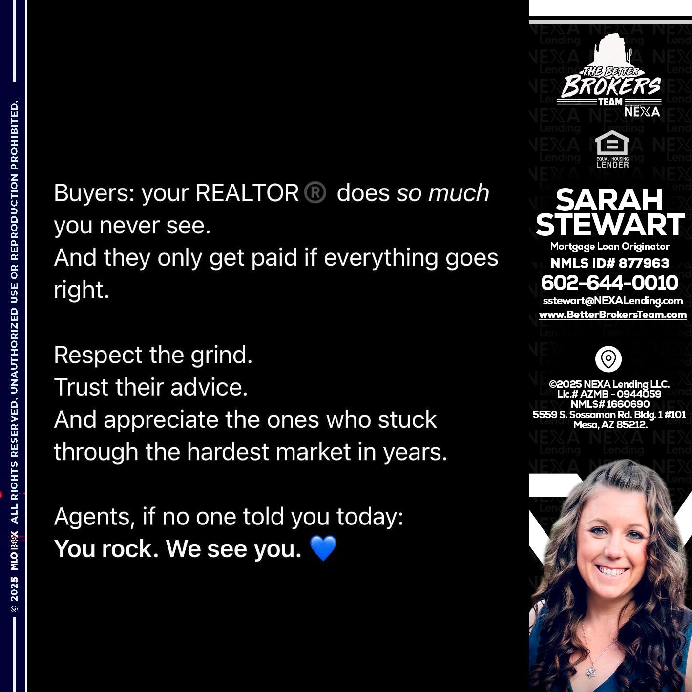 BUYERS - Sarah Stewart -Mortgage Loan Originator
