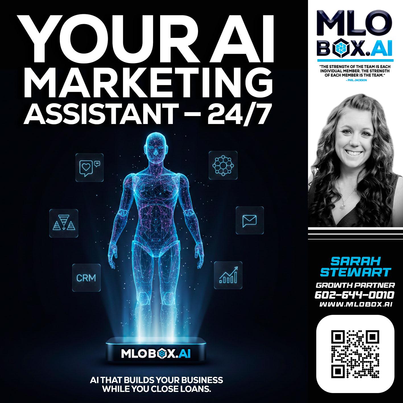 YOUR AI MARKETING - Sarah Stewart -Mortgage Loan Originator
