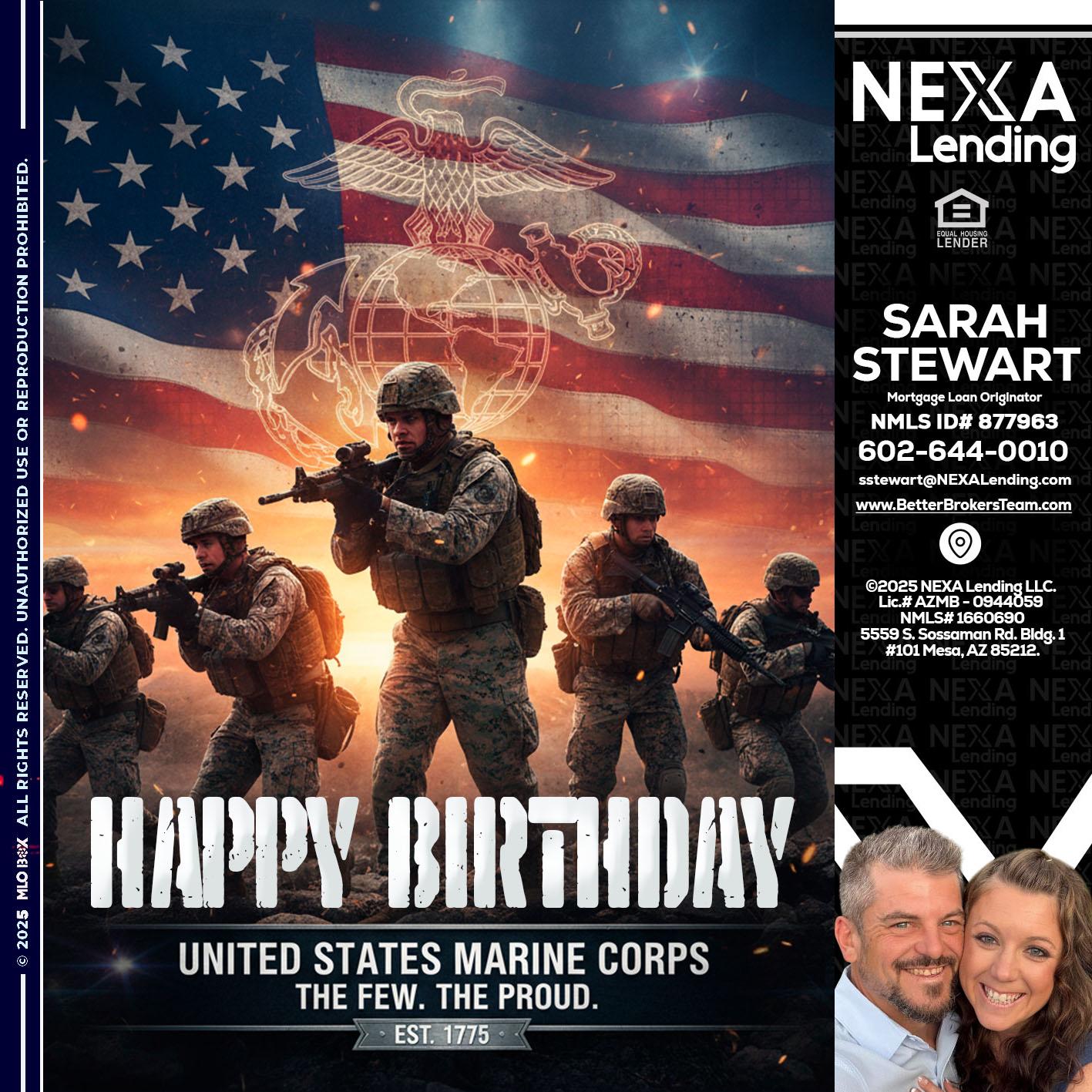happy birthday - Sarah Stewart -Mortgage Loan Originator