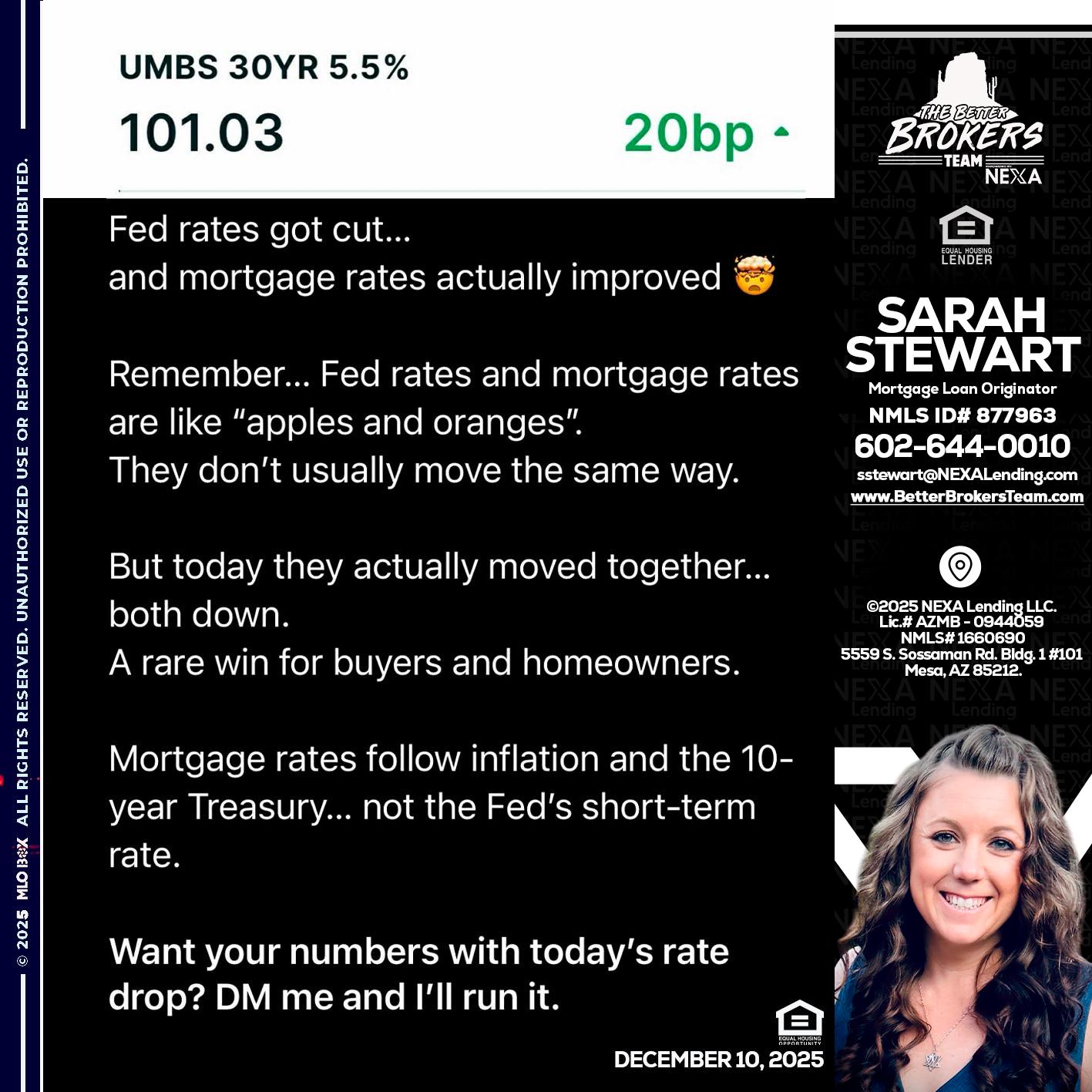 101.03 - Sarah Stewart -Mortgage Loan Originator