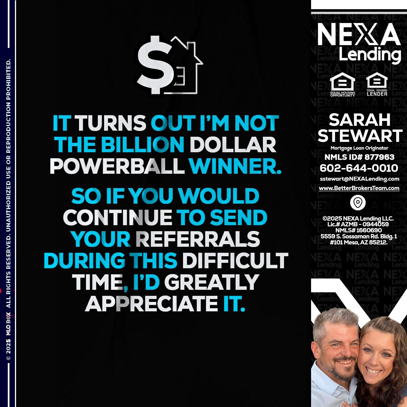 IT TURNS - Sarah Stewart -Mortgage Loan Originator