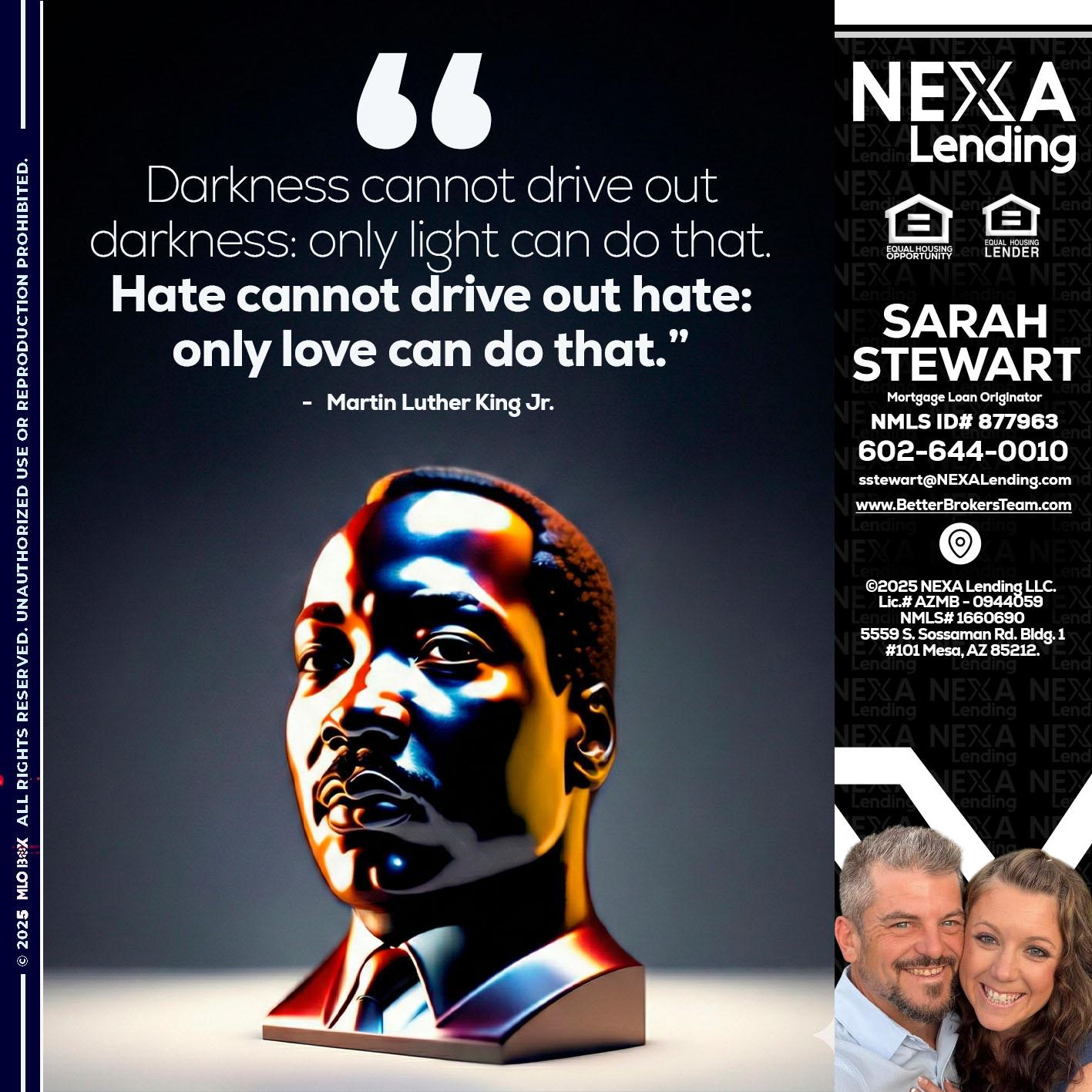 MLK 2026 - Sarah Stewart -Mortgage Loan Originator