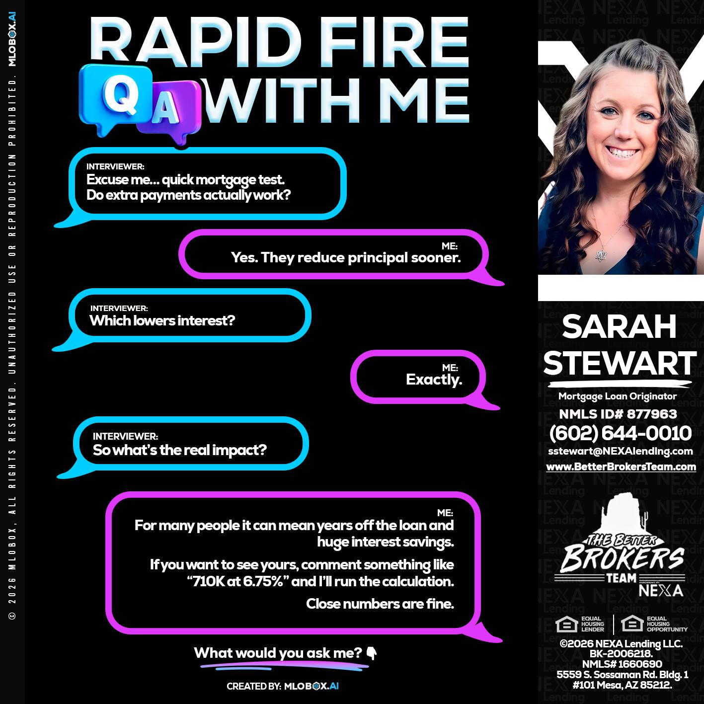 RAPID QA - Sarah Stewart -Mortgage Loan Originator