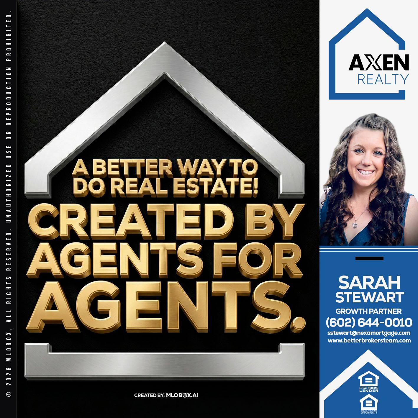 A BETTER WAY - Sarah Stewart -Mortgage Loan Originator
