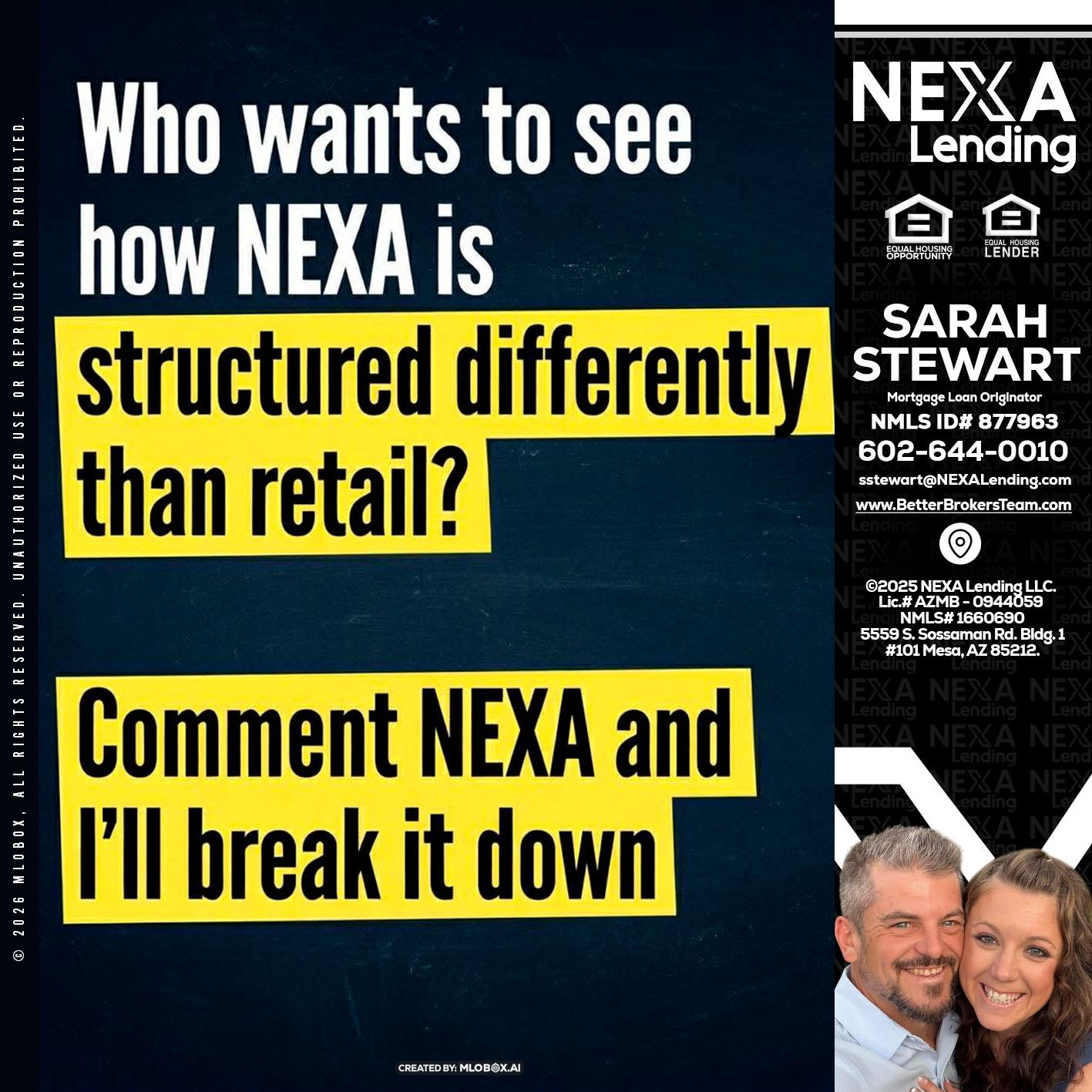 who want to see - Sarah Stewart -Mortgage Loan Originator