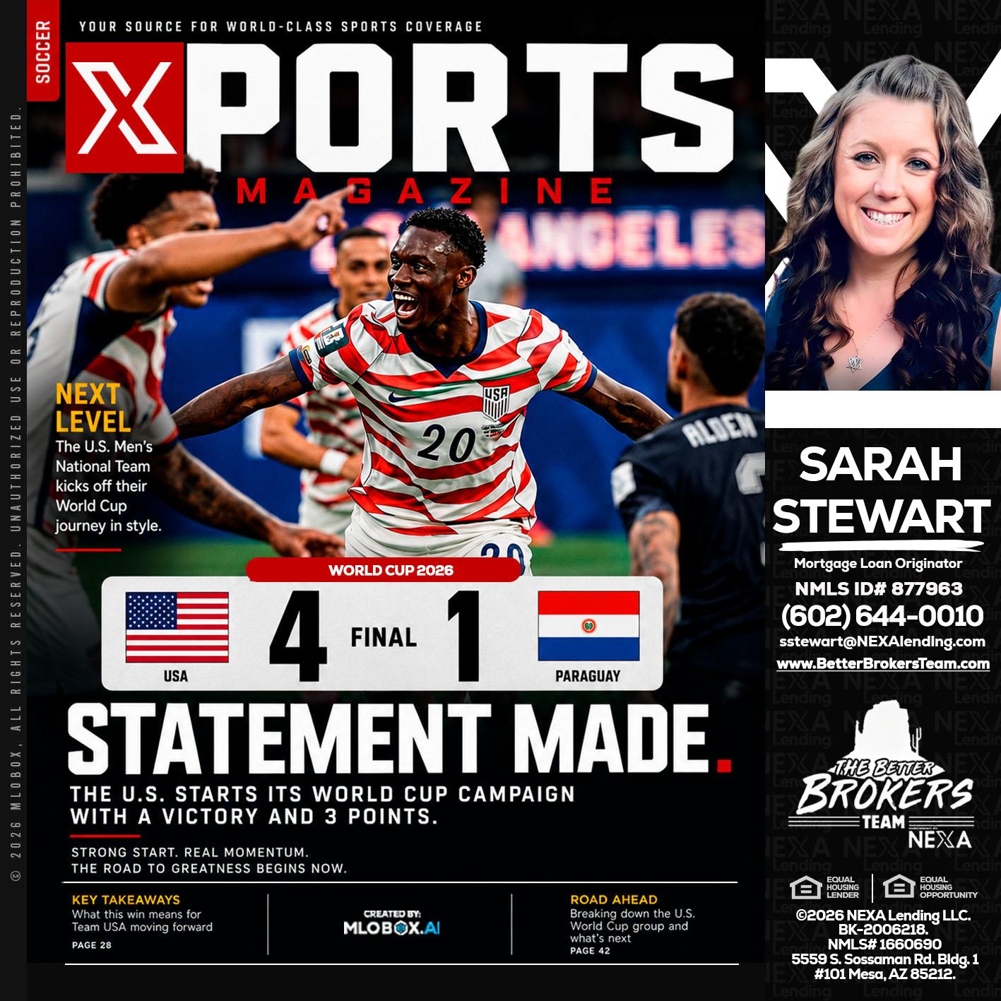 XPORTS - Sarah Stewart -Mortgage Loan Originator