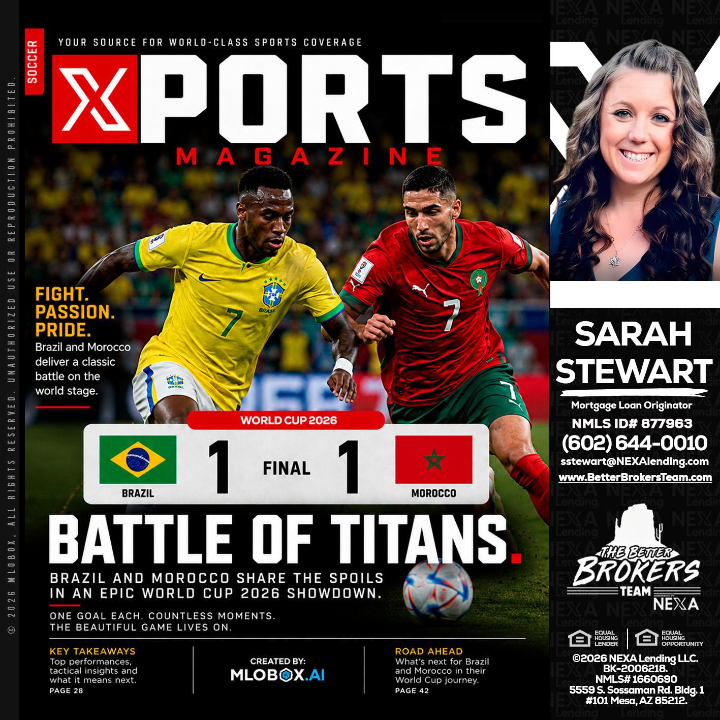XPORTS - Sarah Stewart -Mortgage Loan Originator