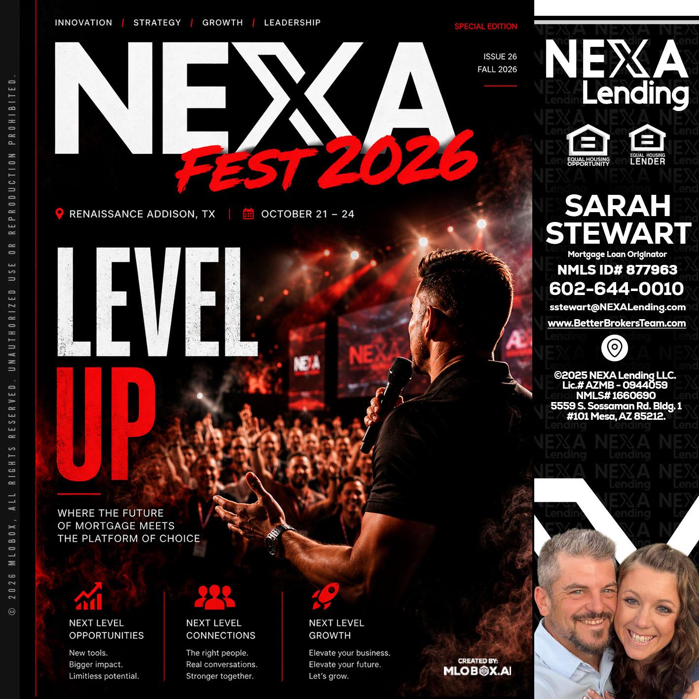 NEXA FEST 2026 - Sarah Stewart -Mortgage Loan Originator