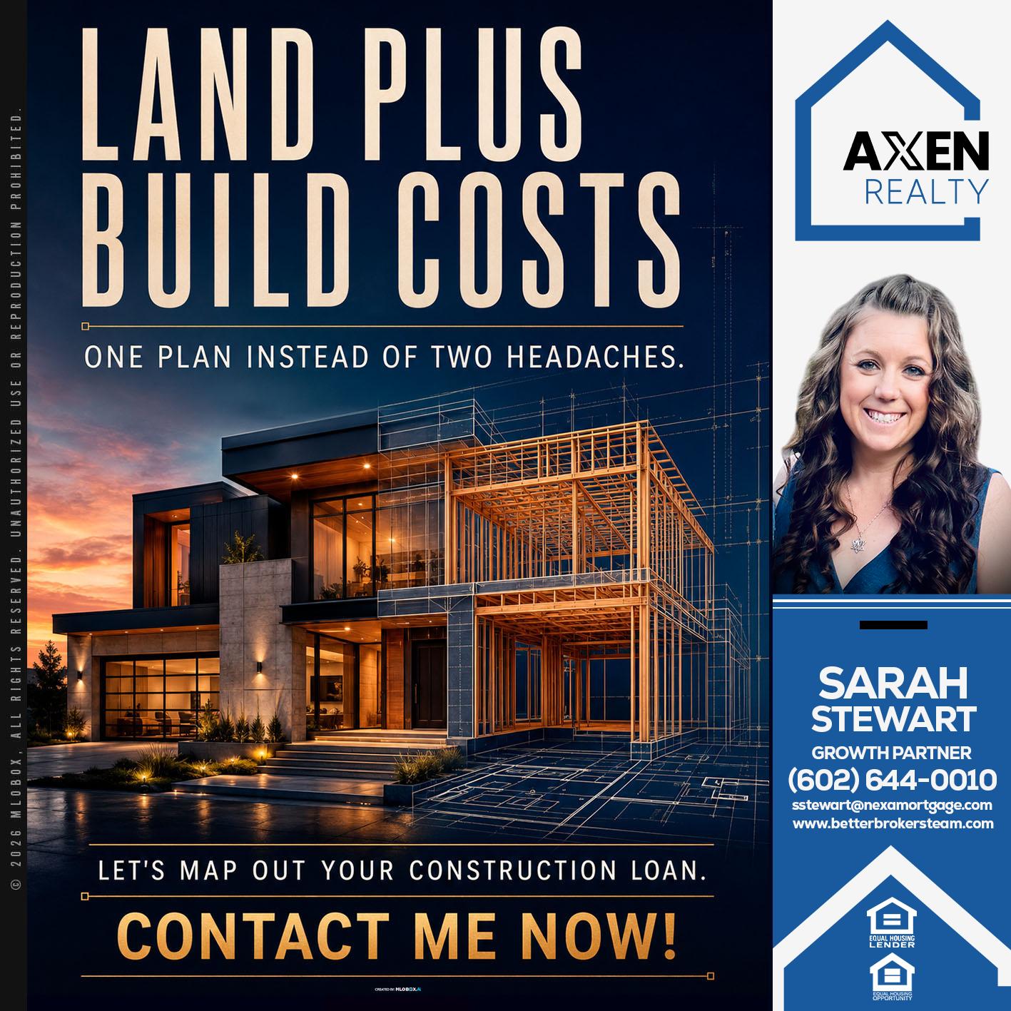 LAND PLUS - Sarah Stewart -Mortgage Loan Originator