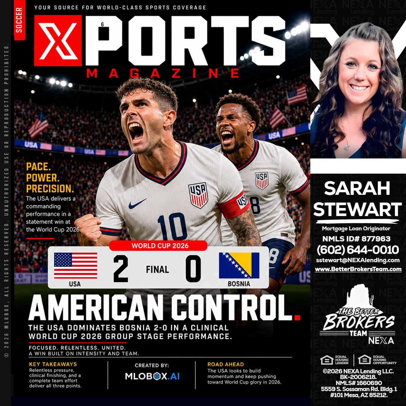 AMERICAN CONTROL - Sarah Stewart -Mortgage Loan Originator