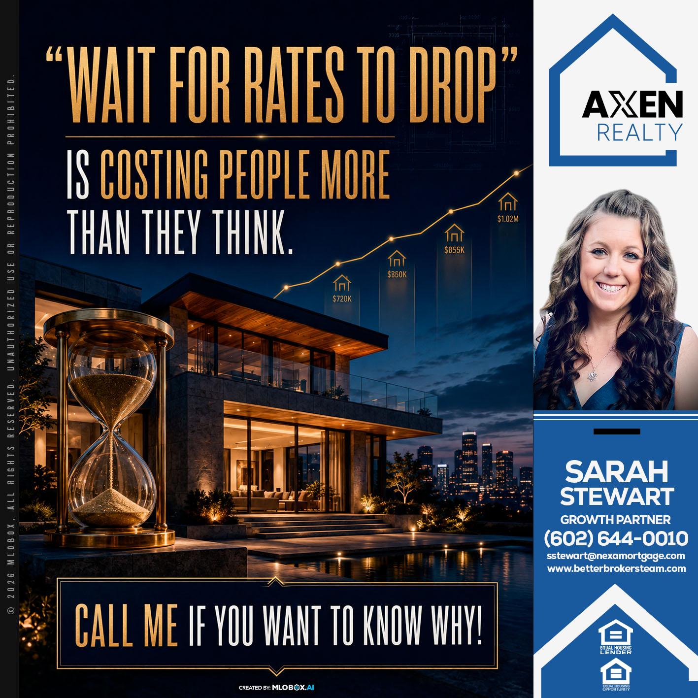 WAIT FOR DROP - Sarah Stewart -Mortgage Loan Originator