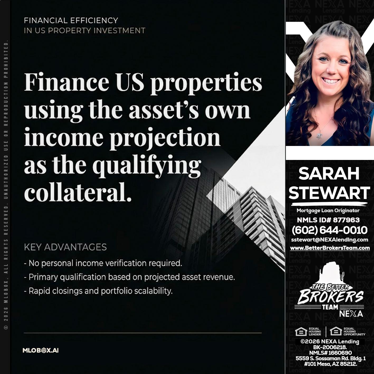 finance US - Sarah Stewart -Mortgage Loan Originator