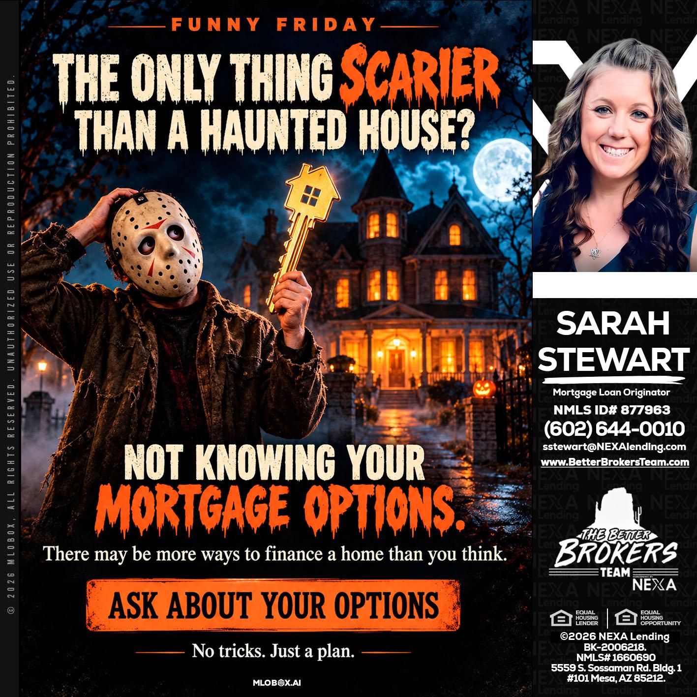 FUNNY FRIDAY - Sarah Stewart -Mortgage Loan Originator